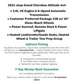 2023 Jeep Grand Cherokee Altitude 4x4