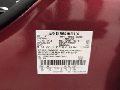 2017 Ford Explorer Sport 4WD