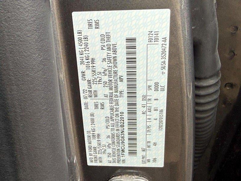2022 Ford Escape SE AWD