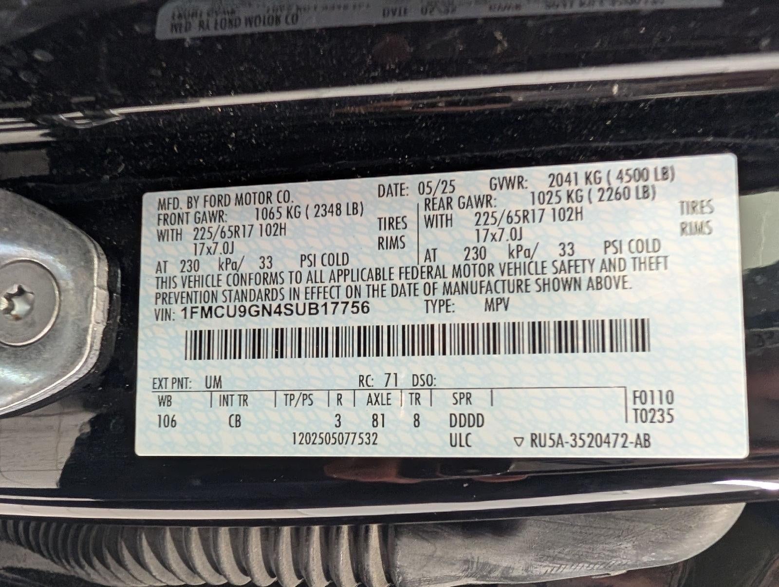 2025 Ford Escape Active AWD