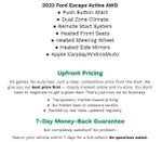 2023 Ford Escape Active AWD