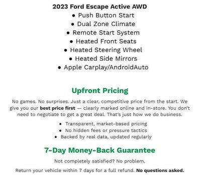2023 Ford Escape Active AWD