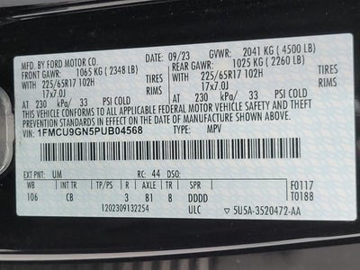 2023 Ford Escape Active AWD