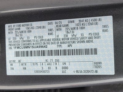 2025 Ford Escape ST-Line AWD