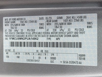 2023 Ford Escape ST-Line AWD