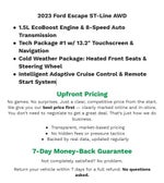 2023 Ford Escape ST-Line AWD