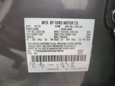 2023 Ford Explorer XLT 4WD
