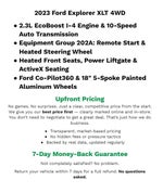 2023 Ford Explorer XLT 4WD