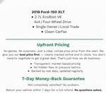 2018 Ford F-150 Lariat 4WD SuperCrew 5.5' Box