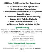 2021 Ford F-150 Limited 4WD SuperCrew 5.5' Box