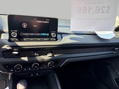 2023 Honda Accord Sedan EX CVT