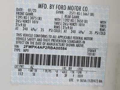 2024 Ford Edge ST