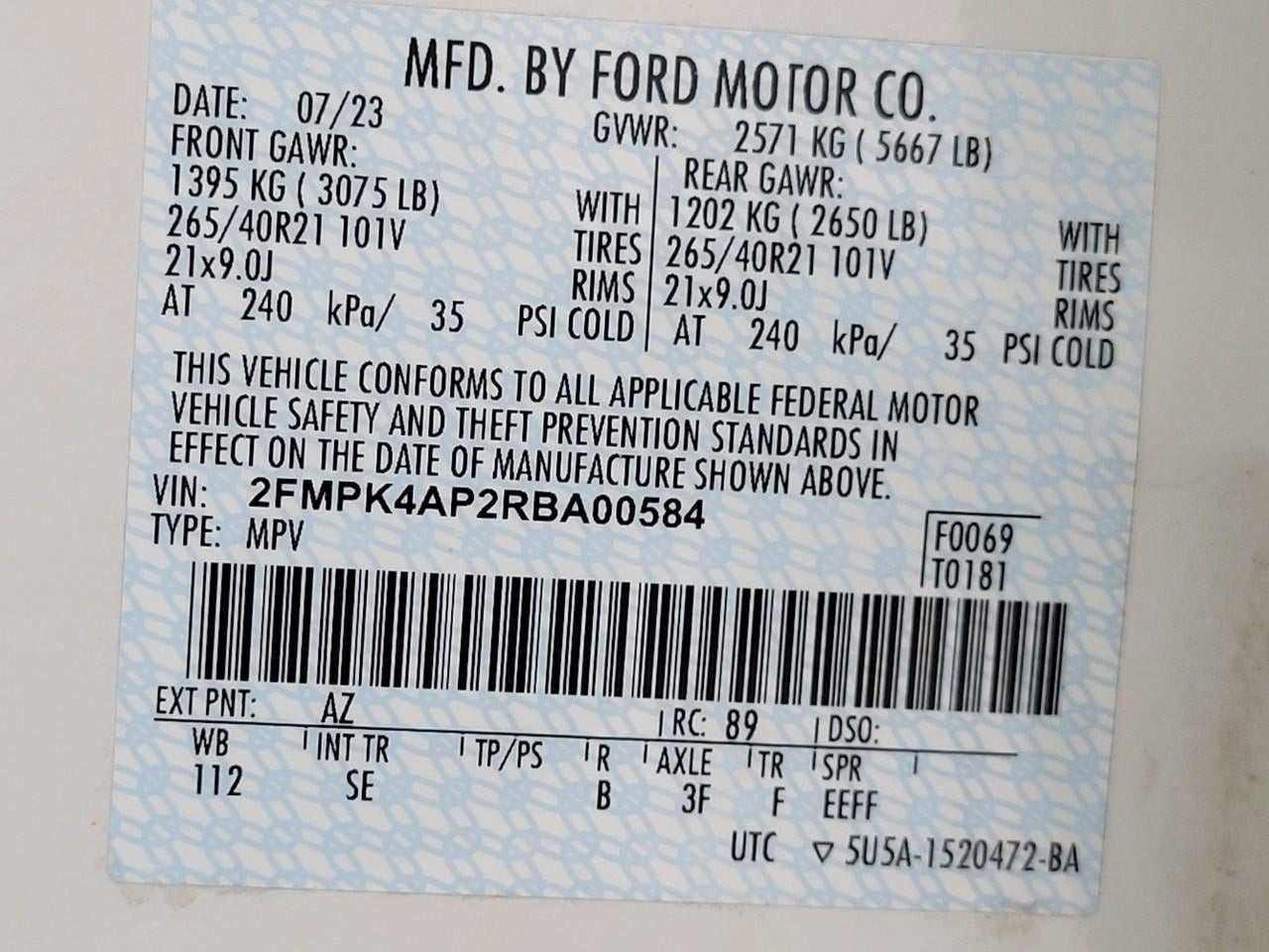 2024 Ford Edge ST