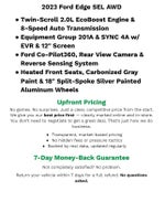 2023 Ford Edge SEL AWD