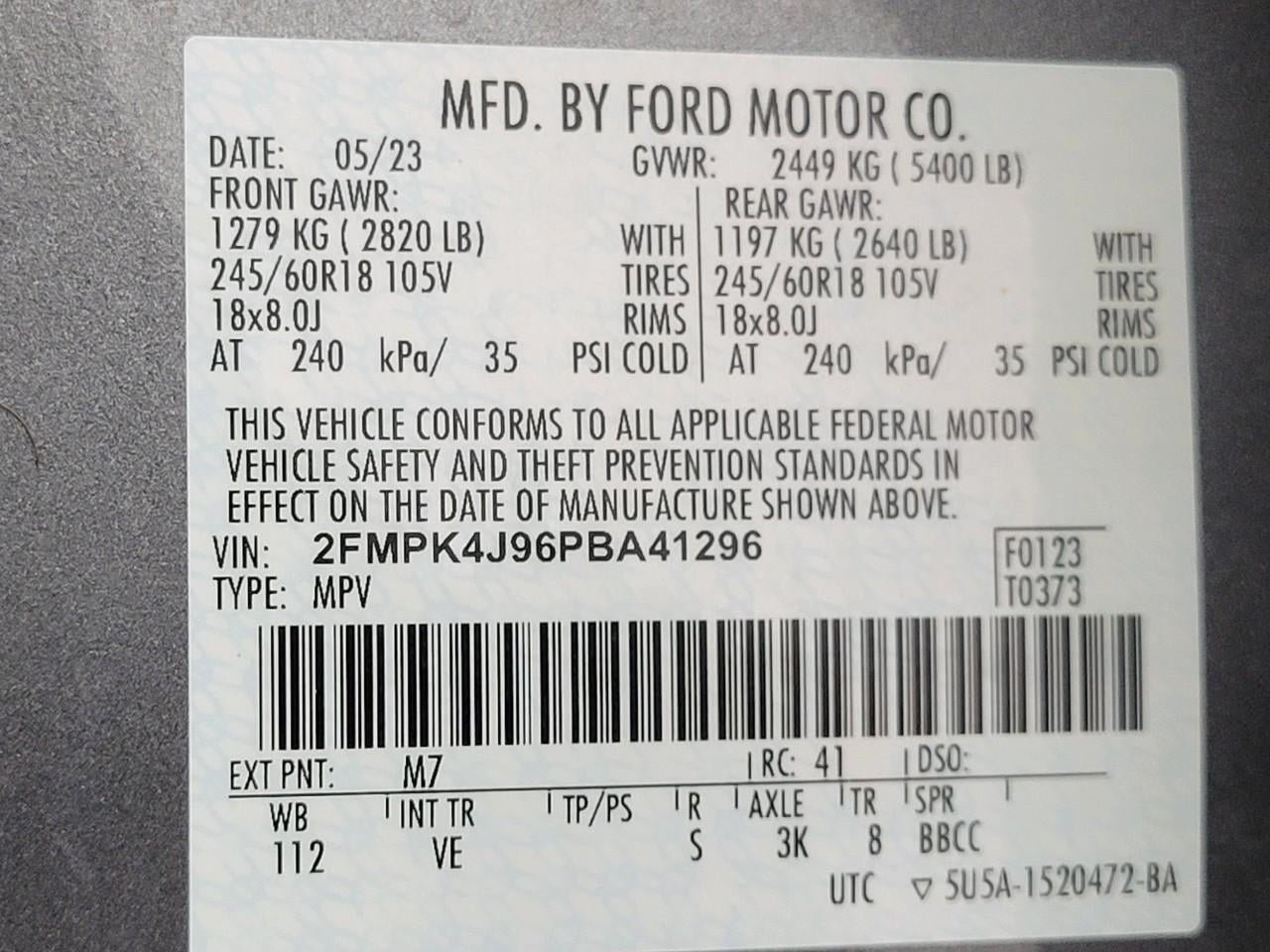 2023 Ford Edge SEL AWD