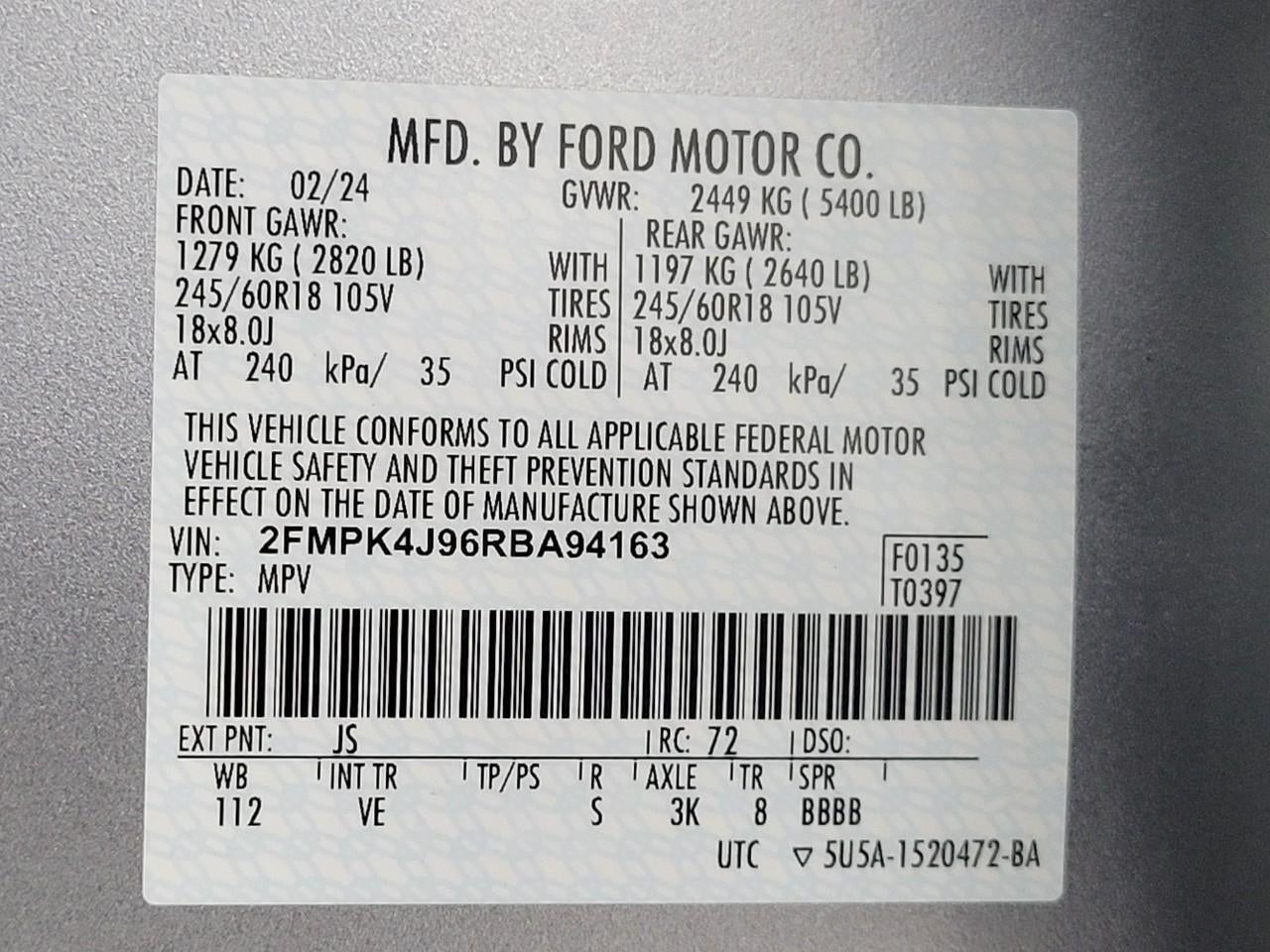 2024 Ford Edge SEL AWD