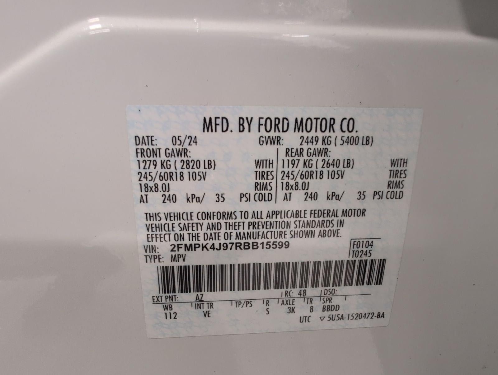 2024 Ford Edge SEL AWD