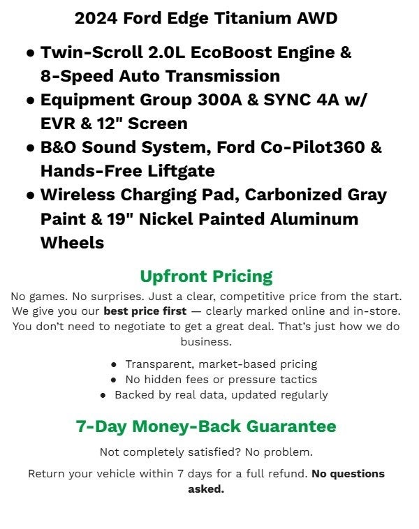 2024 Ford Edge Titanium AWD