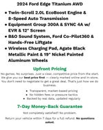 2024 Ford Edge Titanium AWD