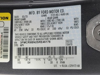 2025 Ford Bronco Sport Big Bend 4x4