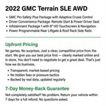 2022 GMC Terrain AWD 4dr SLE