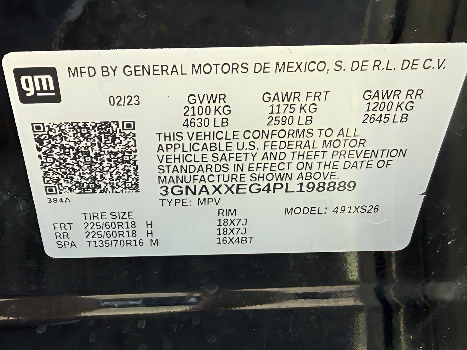 2023 Chevrolet Equinox AWD 4dr Premier