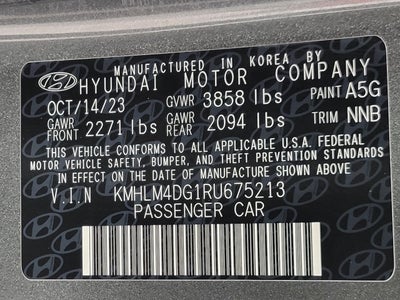 2024 Hyundai Elantra SEL IVT