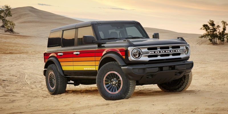 2025 Ford Bronco Sport on dirt
